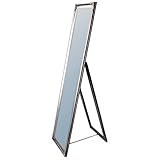 Standspiegel BAROCK Silber ANTIK SPIEGEL MIT STÄNDER HOLZRAHMEN Domingo 160x40cm - 9