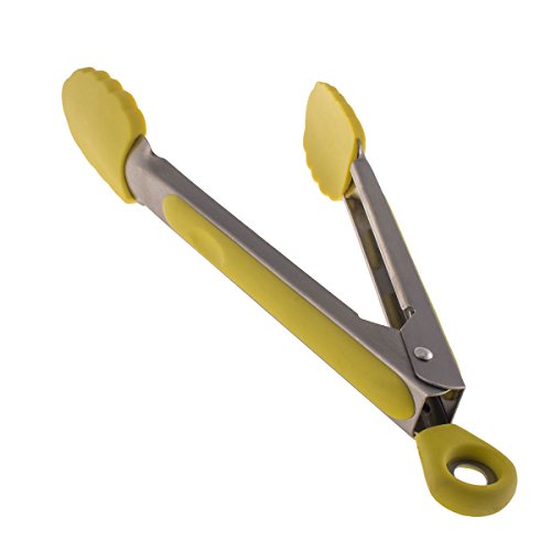 Oramics Edelstahl Grillzange mit Silikon universal einsetzbar