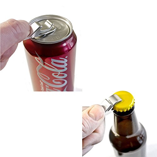 Taschen-2pcs Schlüsselanhänger Claws Bier Flaschenöffner - 2