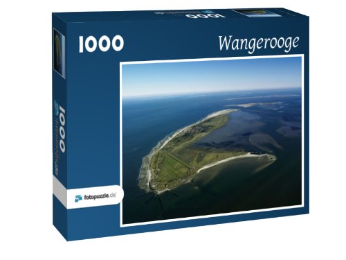 Preisvergleich Produktbild Wangerooge - Puzzle 1000 Teile mit Bild von oben