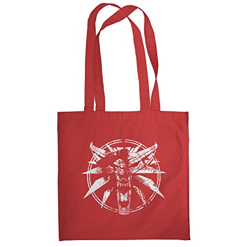 Preisvergleich Produktbild TEXLAB - Hexer Logo - Stoffbeutel, rot