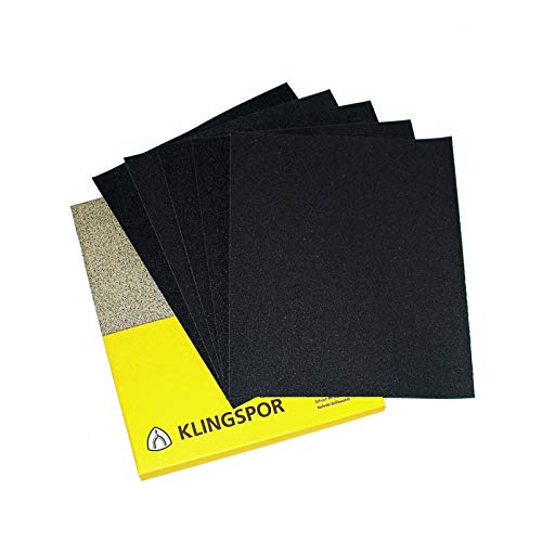 10 x 800 Grit Sandpaper Wet and Dry 23 x 28cm Sheets SandingPaper
