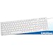 Produktbild Grundig 72858 extra flach Tastatur (AZERTY, USB) weiß