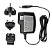 Price comparison product image Universal AC Power Supply Adapter 5V 3A 15W,100-240V, 1.5M 2.5mm, with Multi Plug for US,UK, EU, Supports Android Box MINIX NEO U1, NEO U9-H