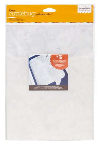 Cuttlebug Embossing 2002223 Plugs in Verpackung aus Acetat, Set 5tlg 22 x 21,5 x 34,1 cm