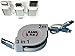Price comparison product image 2 m 3 in 1 USB Charger Data Cable Roll-Up Retractable Sync Cable 2 Metre Retractable Quick Charge Cable with Micro B type C and 8 Pin Lightning Adapter for Apple iPhone, Android, Samsung Huawei HTC Sony LG NOKIA