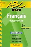 Image de ABC du bac français, épreuve orale, niveau première