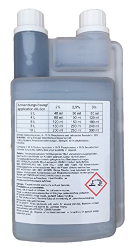 Bevi Liquid – Grundreinigungs- und Desinfektionsmittel – 1Liter - 2