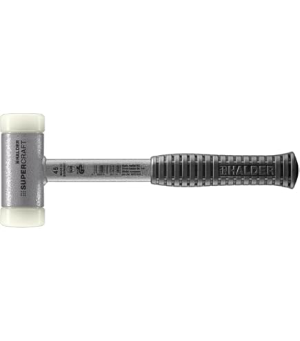 Halder Simplex Plastic/Nylon Soft-Face Mallet With Cast Iron