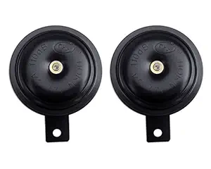 Auto Pearl - Bike CYT Original 12V 110dB 3A Motorcycle Electric Vehicle Horn Set of 2 pcs for - All Bikes & Scooty