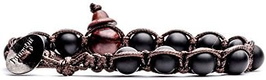 Bracelet Tamashii ONIX MATT Original Natural Stones Tibetan Monks