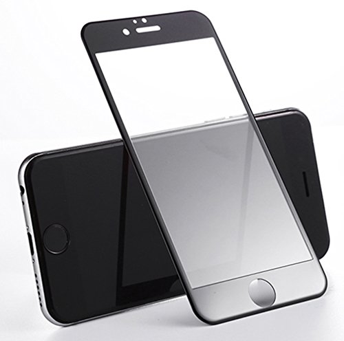  2-Unidades  Vidrio Templado iPhone 6 Plus 6s Plus Protector de Pantalla  Hi-Luck 0 33mm Premium 3D Tacto Cobertura Completa Bordes Curvados Cristal Templado para iPhone 6 Plus 6s Plus 5 5 pulgadas Negro 9H  PET  Bordes a Bordes 