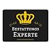 Produktbild Mousepad Bestattungs Experte schwarz