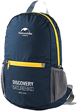 NatureHike NH Outdoor Skin Pack Camping Hiking Backpack Double Shoulder Folding Mountaineering Bag (Peacock Blue)