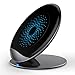 Produktbild Aursen Fast Wireless Charger, 10W Kabellose Ladegerät Pad Stand für Samsung Galaxy S8 / S8 Plus / S8+ / S9 / S9 Plus / S9+ / Note 8 / S7 / S7 Edge / Note 5 / S6 Edge Plus, Induktive Ladestation Schnellladestation für iPhone X / iPhone 8 / iPhone 8 Plus / iPhone 8+ (kompatibel mit allen Qi-fähigen Geräten) - Schwarz/Grau