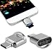 Produktbild Silber USB 3.1 Typ C auf Micro SD Kartenleser OTG Adapter Hi-Speed Performance mit Hang Rope Oppo Reno 10x Zoom