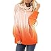 Produktbild Ncenglings Damen Hoodies Herbst Winter Bekleidung Freizeit Tie-dye Pullover Mode Sweatshirt Sexy Party Oberteil Frauen Jacke Pailletten Tops Elegant Outwear Lose Kapuzenpullover mit Tunnelzug
