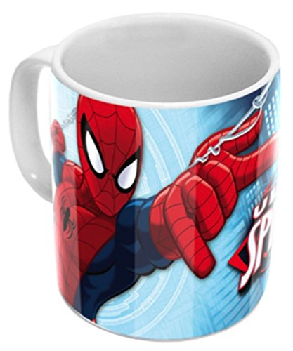 Joy Toy 23638 - Spiderman Keramiktasse 320 ml in Geschenkpackung, 12 x 9 x 10 cm