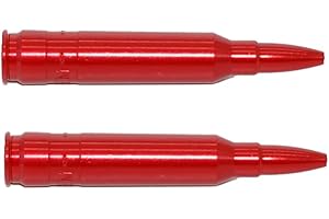 Flachberg Pufferpatronen 223 Aluminium Rot (2 Stück) Pufferpatrone .223