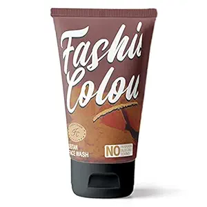 Fashion Colour Ubtan Face Wash For Deep Cleansing and Brightening With Almond, Turmeric and Neem Extract (130g)