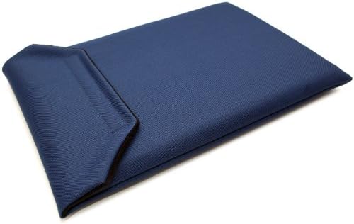 CushCase Microsoft Surface Pro 4 Sleeve Case Cover 12.3 inch Tablet - Water Resistant Canvas (Fits Surface Pro 4 + Type Cover, Navy Blue)