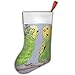Produktbild DFBRV Lovely Parakeets 1 Pcs Christmas Stockings Xmas Candy Gift Bag Socks Kitchen Tableware Flatware Holders Set Dinnerware Cover Cutlery Bag Cute Decoration