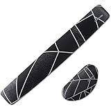 Lizimandu Tastatur Handgelenkauflage Pad und Maus Handballenauflage Auflage Handgelenk Rest Unterstützung, Anzug für Gaming / Office / Home(Schwarz Fragment/Black Fragment)