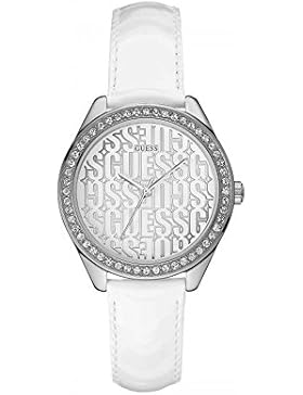 Guess Damen-Armbanduhr Analog Quarz Leder W0560L1