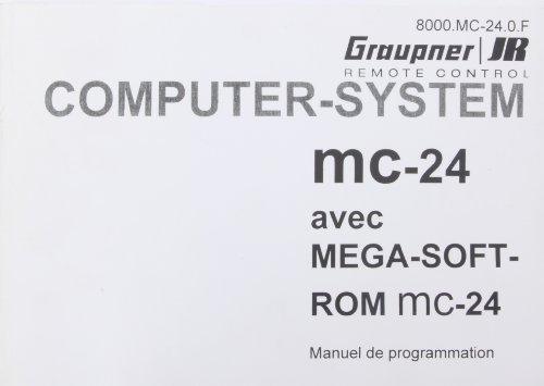 Preisvergleich Produktbild Graupner 8000 MC240F - Programming Manual, MC-24, Französisch