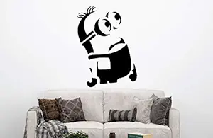 VVWV Funny Cartoon Wall Stickers for Home Living Kids Bed Room Hall Kitchen Wall Decor Stickers PVC Vinyl Decals L X H 40 X 55 CMS