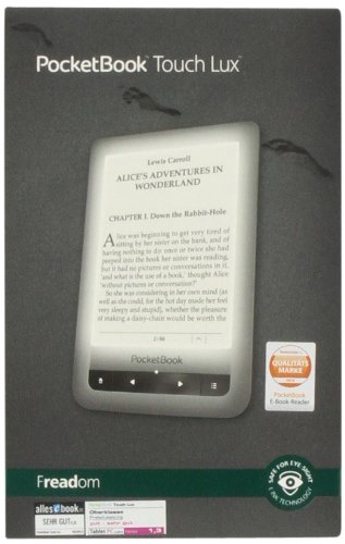 Preisvergleich Produktbild Pocketbook Touch Lux silber: E-Book Reader