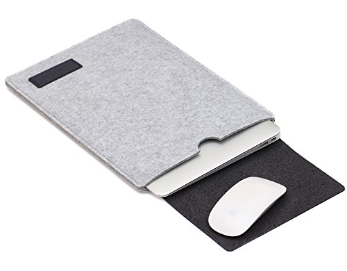 Lenovo Miix 310   320 Laptop Liner Bag  AVIDET Schock-Absorption Soft Notebook Felt Bag f  r Lenovo Miix 310   320  Hellgrau 