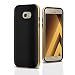 Produktbild Galaxy A3 2017 Hülle, Ordica DE®, Samsung A3 2017 Case Carbon Schutzhülle Cover Design [CARBON SHIELD] Slim hybrid Hard Contour + Softshell backcover Gold