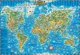 Image de Die Welt. Karte für Kinder. Poster
