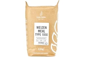 ‎ZINßER MÜHLE Weizenmehl Type 1050 2,5 kg