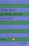 Petites leçons de culture générale