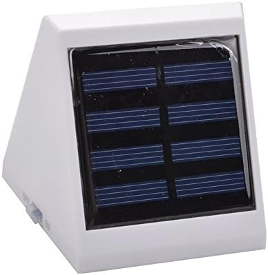 Solar 4 LED Lamp Solar Lamp ABS Plastic Outdoor Lamp Wall Lamp Solar For Garden, Patio, Path, Patio, Traufen White &amp; # xFF08; IP67 &amp; # xFF09,