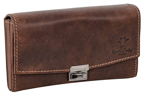 Gusti Cuero Studio Leila Bolso Cartera Monedero de Cuero para Camarero Dependiente Piel de Búfalo Vintage Retro 2A62-22-6