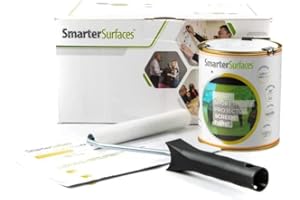 SMARTERSURFACES Smarter Surfaces Short Throw Projector Screen Paint 4.5m² - White [Upgraded] | Projectable Wall Paint Standard 4K HD Projections | Designed for Short Throw and Long Short Throw