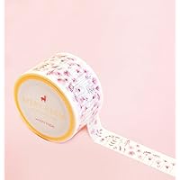Spring Sakura Flower Washi Tape for Planning • Planer und Organizer • Scrapbooking • Deko • Office • Party Supplies • Gift Wrapping • Colorful Decorative • Masking Tapes • DIY