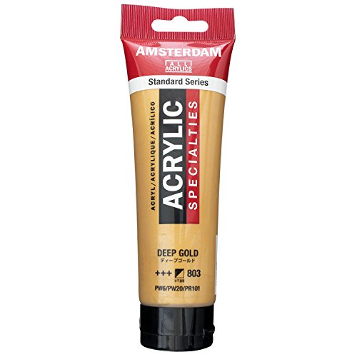 Amsterdam Acrylfarbe 120ml, Goldfarbe [Spielzeug]