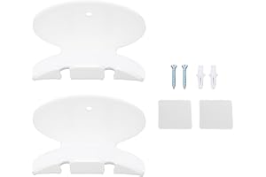 AUNMAS X Ray Sensor Wall Mount, 2st Acrylic X Ray Sensor Holder med Lim för Kabellagring och Organisation