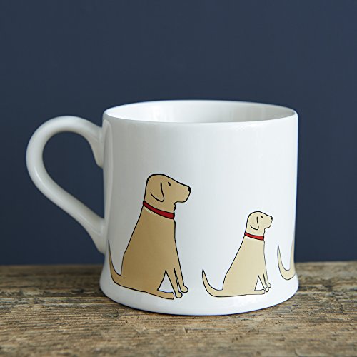 Mischievious Mutts Mugs Yellow Labrador Mug by Sweet William
