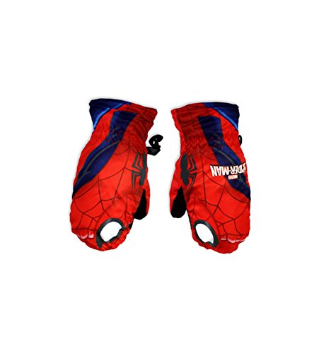 Spiderman - Guantes - para niño rojo 5/6 años