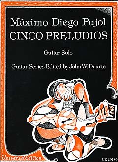 Preisvergleich Produktbild 5 PRELUDIOS - arrangiert für Gitarre [Noten / Sheetmusic] Komponist: PUJOL MAXIMO DIEGO