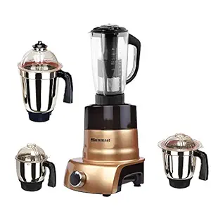 Sunmeet 1000 Watts Copper Brown Mixer Grinder with 4 Jar