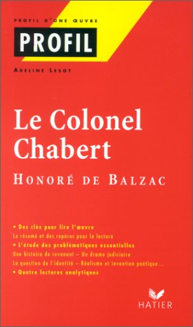 Download Profil d'une oeuvre : Le Colonel Chabert (1832), Honoré de Balzac Download Profil d'une oeuvre : Le Colonel Chabert (1832), Honoré de Balzac