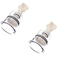 2PCS Cupping Set,Vacuum Twist Suction Cupping Device for Relaxation Pain Relief 3cm