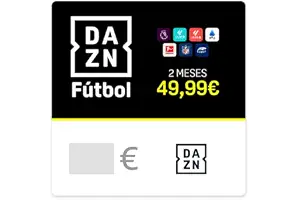 TARJETA PREPAGO DAZN Futbol - 2 Meses - E-tarjeta regalo España