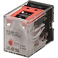 Omron 4 C/O relay MY4N-GS AC220/240 with Base PYF14A-N, Coil Supply 230VAC